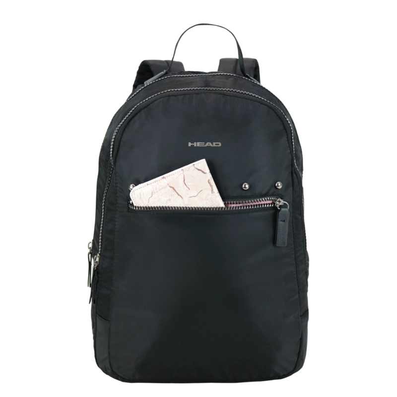 MOCHILA MUJER PORTA NOTEBOOK NEW CLOUD NEGRO HEAD - 2