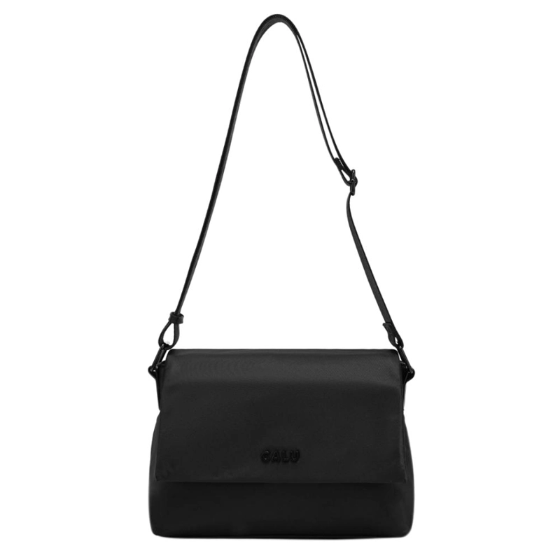 CARTERA BANDOLERA TAPETA HANSEL NEGRO CALU - 3