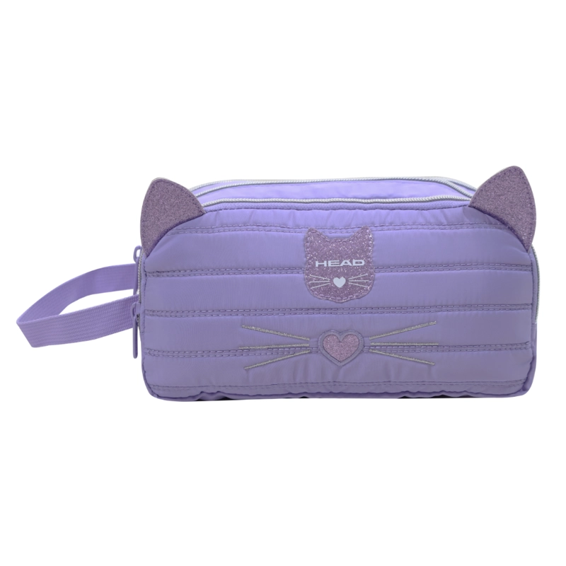 ESTUCHE INFANTIL NIÑA ATOS GATO LILA HEAD - 2