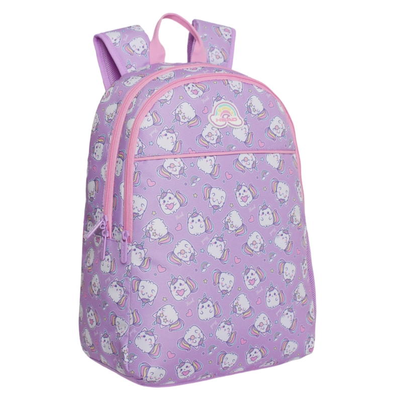 PACK COOL ESCOLAR (X3) NIÑA GATICORNIO LILA HEAD - 2
