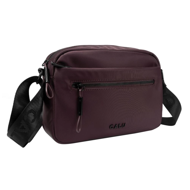 CARTERA BANDOLERA MUJER GRETEL MORADO OSCURO CALU - 1