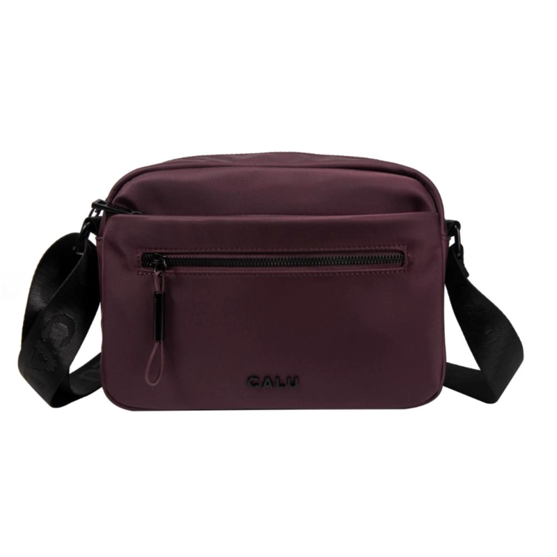 CARTERA BANDOLERA MUJER GRETEL MORADO OSCURO CALU - 2