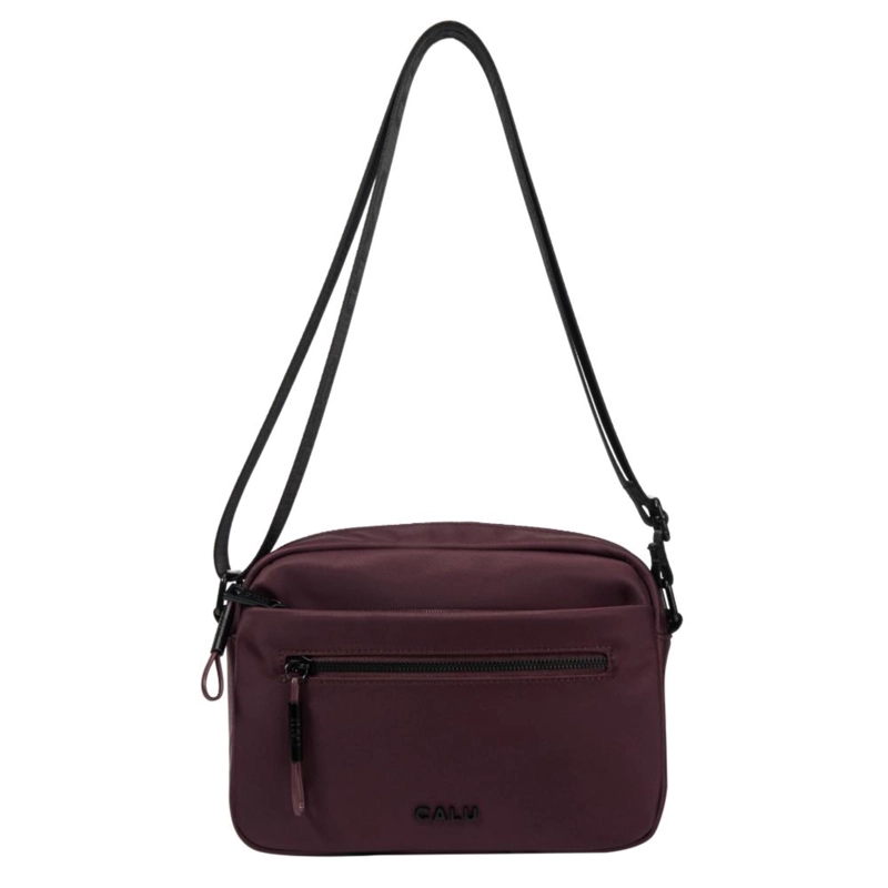 CARTERA BANDOLERA MUJER GRETEL MORADO OSCURO CALU - 3