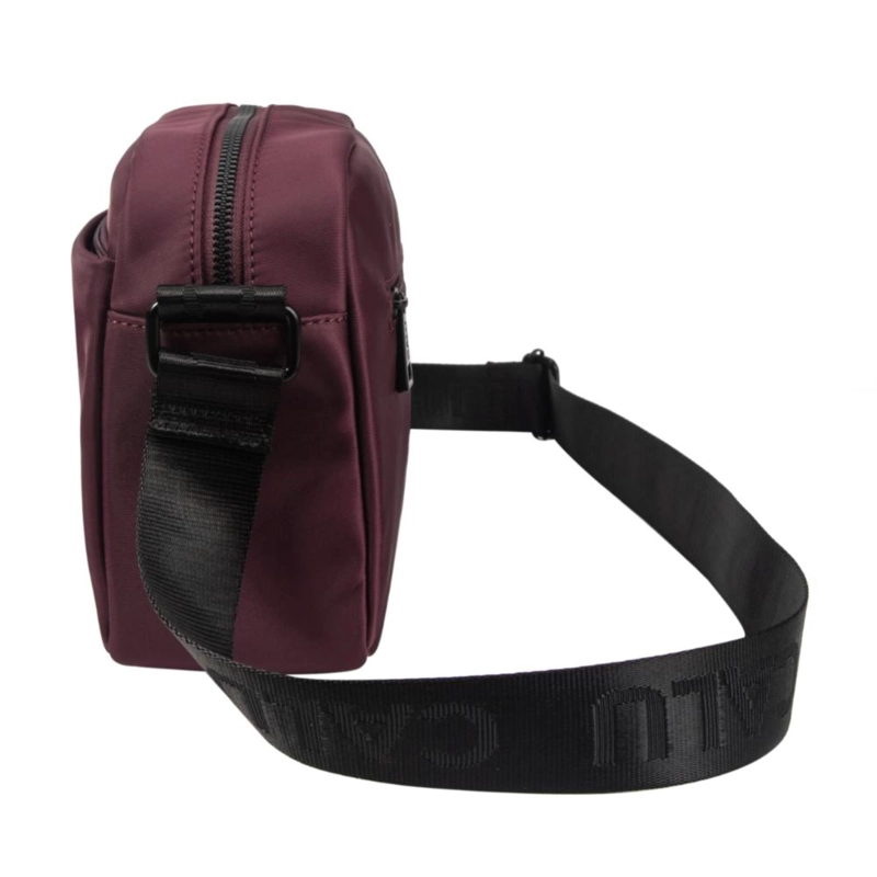 CARTERA BANDOLERA MUJER GRETEL MORADO OSCURO CALU - 5