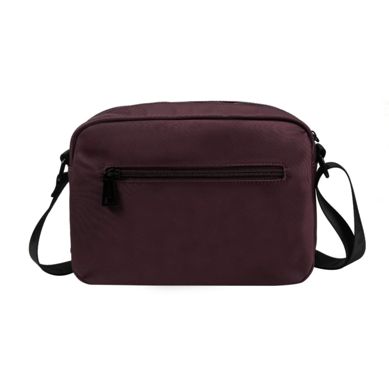 CARTERA BANDOLERA MUJER GRETEL MORADO OSCURO CALU - 6