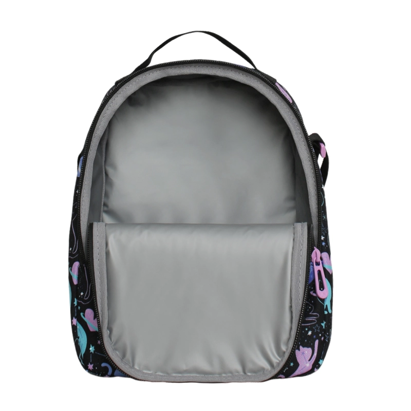 LONCHERA MUJER GREY SPACE CAT NEGRO HEAD - 3