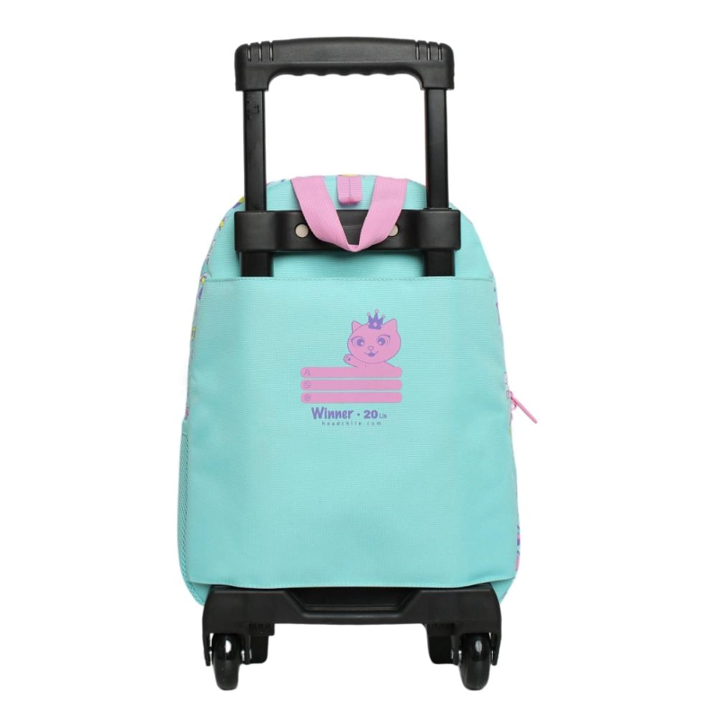 MOCHILA INFANTIL NIÑA WINNER CAT PRINT MENTA HEAD - 5