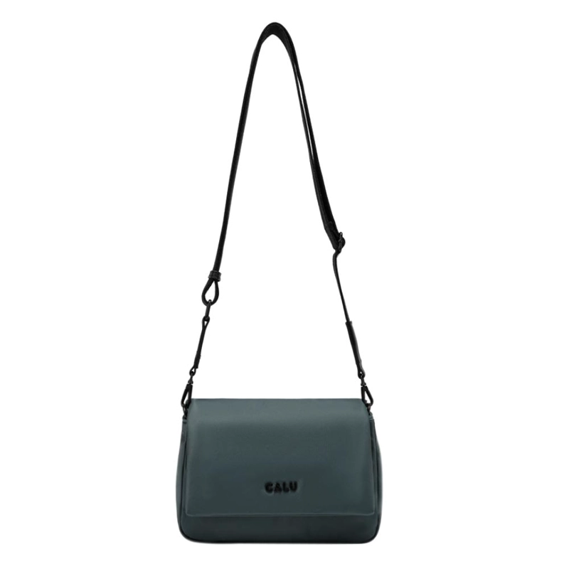 CARTERA BANDOLERA PEQUEÑA KATE PETROLEO CALU - 3