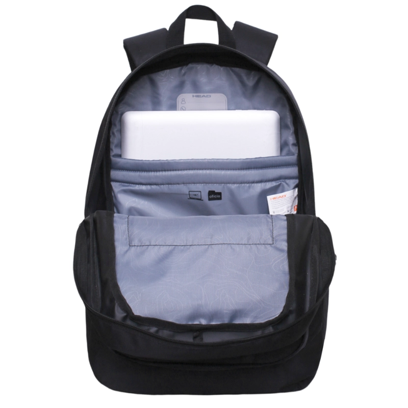 MOCHILA NOTEBOOK NEW RAM NEGRO HEAD - 3