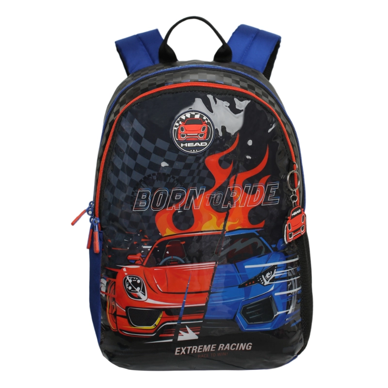 MOCHILA INFANTIL NIÑO BIONICA RACING AZUL HEAD - 2