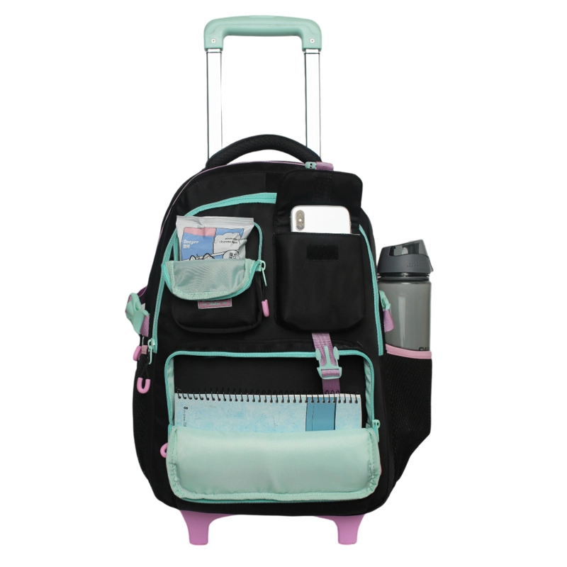 MOCHILA CON RUEDAS INFANTIL SONG COLORES NEGRO HEAD - 2