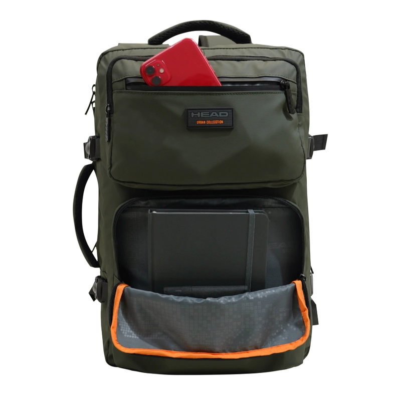 MOCHILA VIAJE EXPANDIBLE JOURNEY REVERSE VERDE HEAD - 3