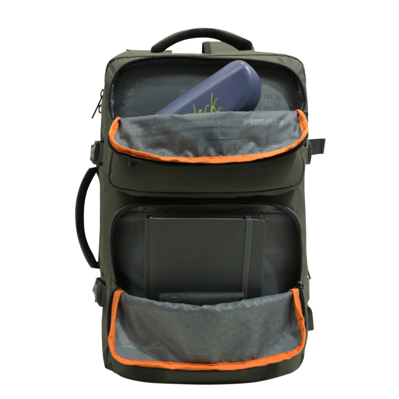 MOCHILA VIAJE EXPANDIBLE JOURNEY REVERSE VERDE HEAD - 4