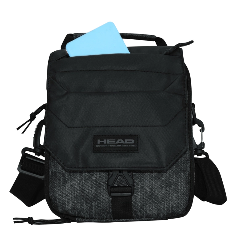 BOLSO PORTA DOCUMENTOS BOXING SMOKE NEGRO HEAD - 7