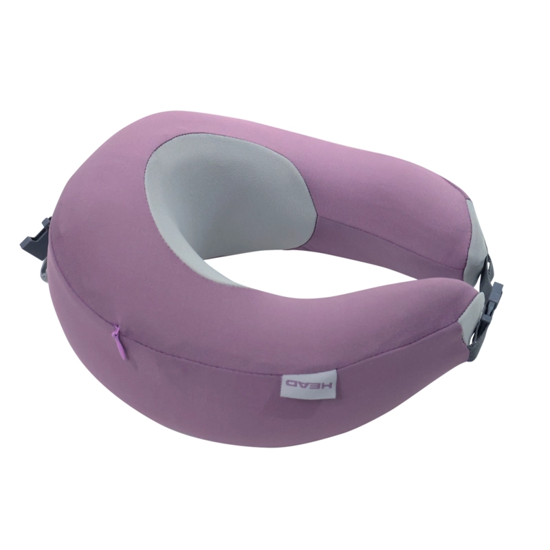 ALMOHADA COJIN VIAJE CUELLO PILLOW MORADO HEAD - 2