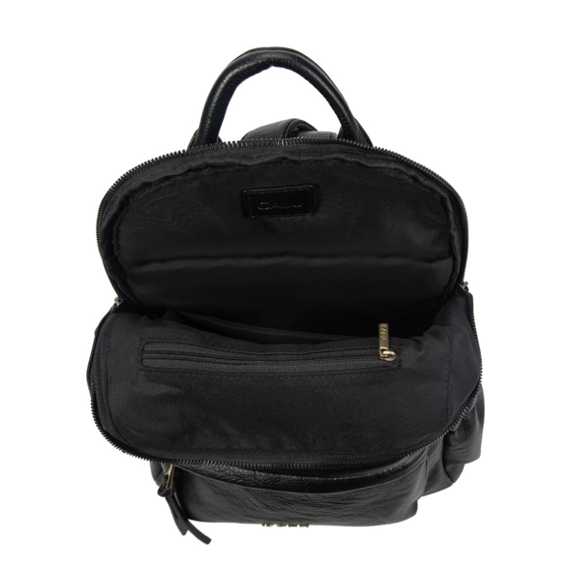 MOCHILA CON DOBLE FUNCION INDIE NEGRO CALU - 4