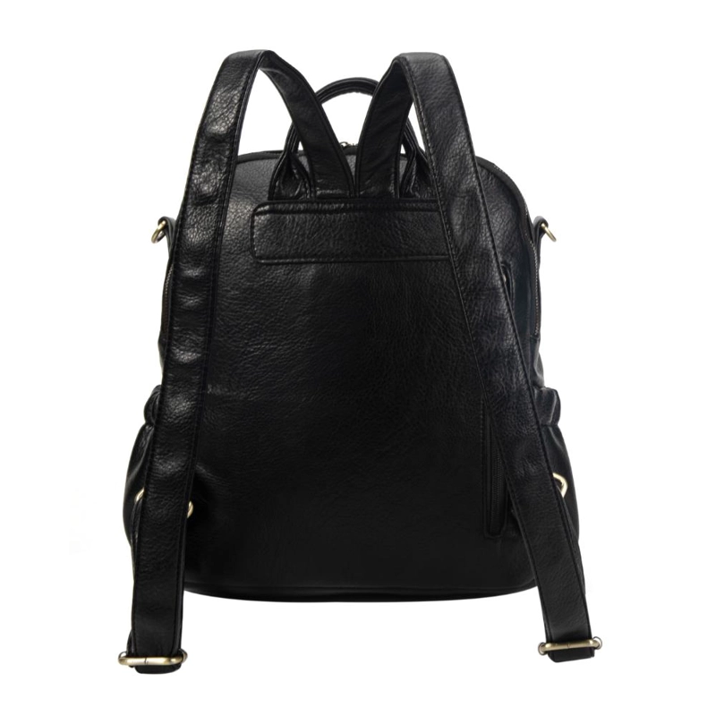 MOCHILA CON DOBLE FUNCION INDIE NEGRO CALU - 6