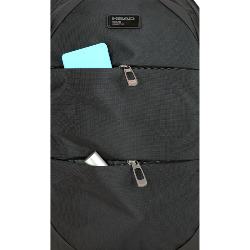 MOCHILA EJECUTIVA NOTEBOOK TAYCAN NEGRO HEAD - 6