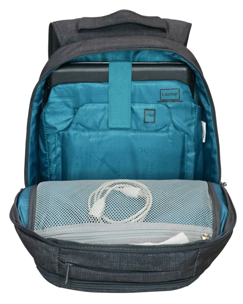 MOCHILA PORTA LAPTOP PRONET M GRIS HEAD - 4