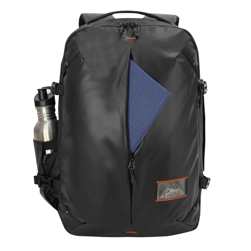 MOCHILA DE VIAJE  FIERO  WATERPROOF NEGRO HEAD - 4