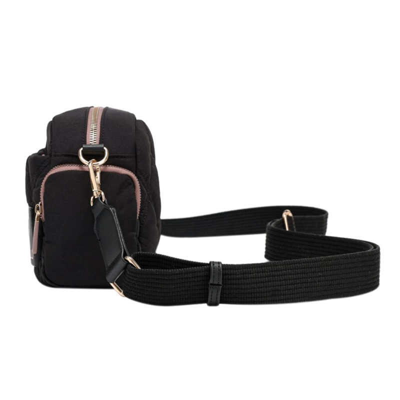 BANDOLERA CASUAL MUJER BIANCA NEGRO CALU - 5