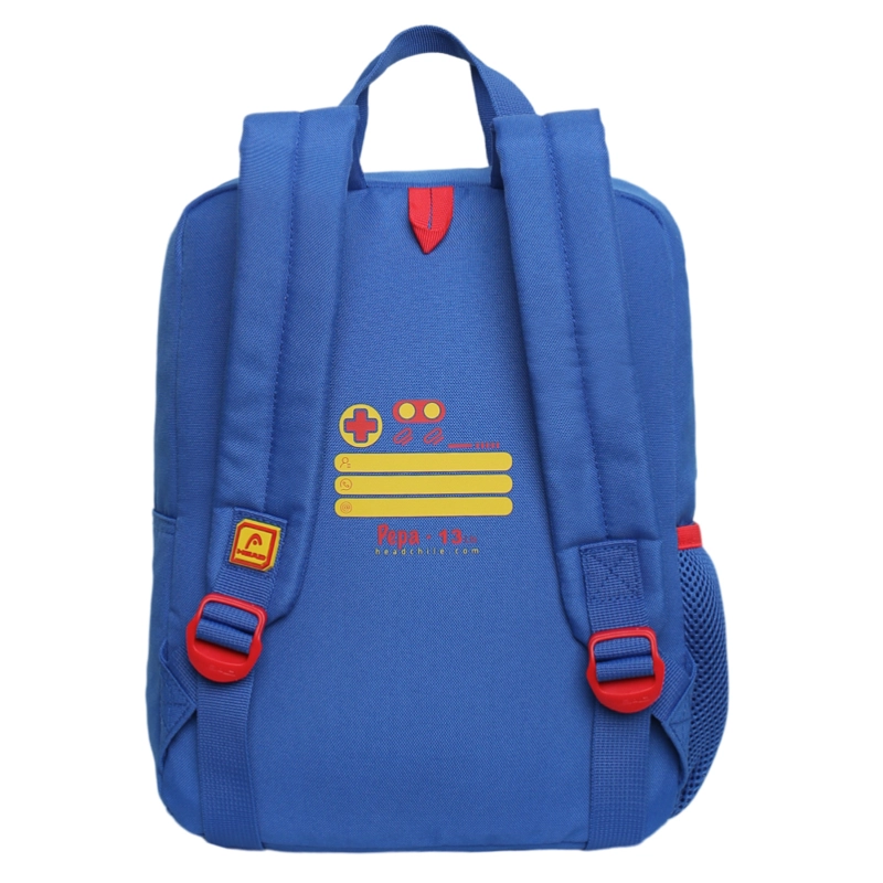MOCHILA INFANTIL NIÑO PEPA VIDEO GAME AZUL HEAD - 5