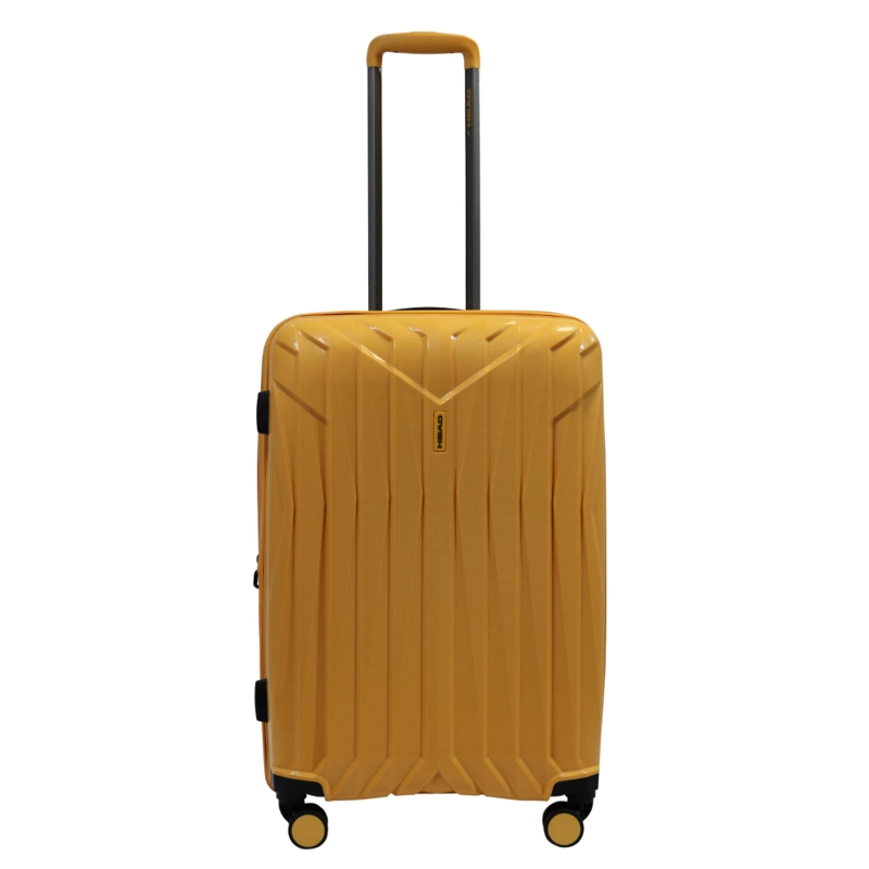 MALETA ARUBA M EXPANDIBLE TSA AMARILLO ANTIRAYADO HEAD - 2