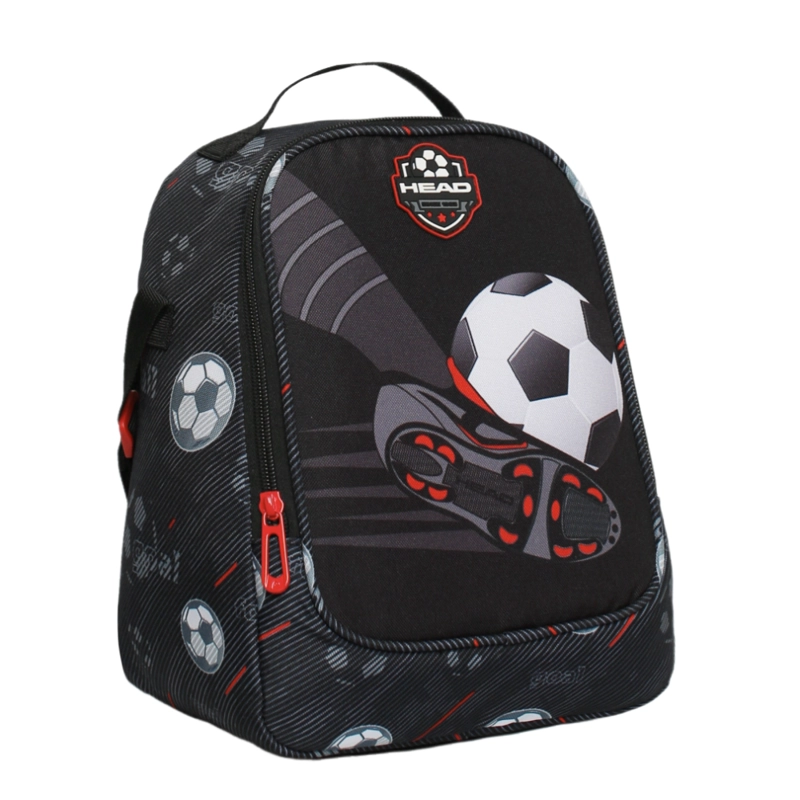 LONCHERA HOMBRE GREY FUTBOL NEGRO HEAD - 1