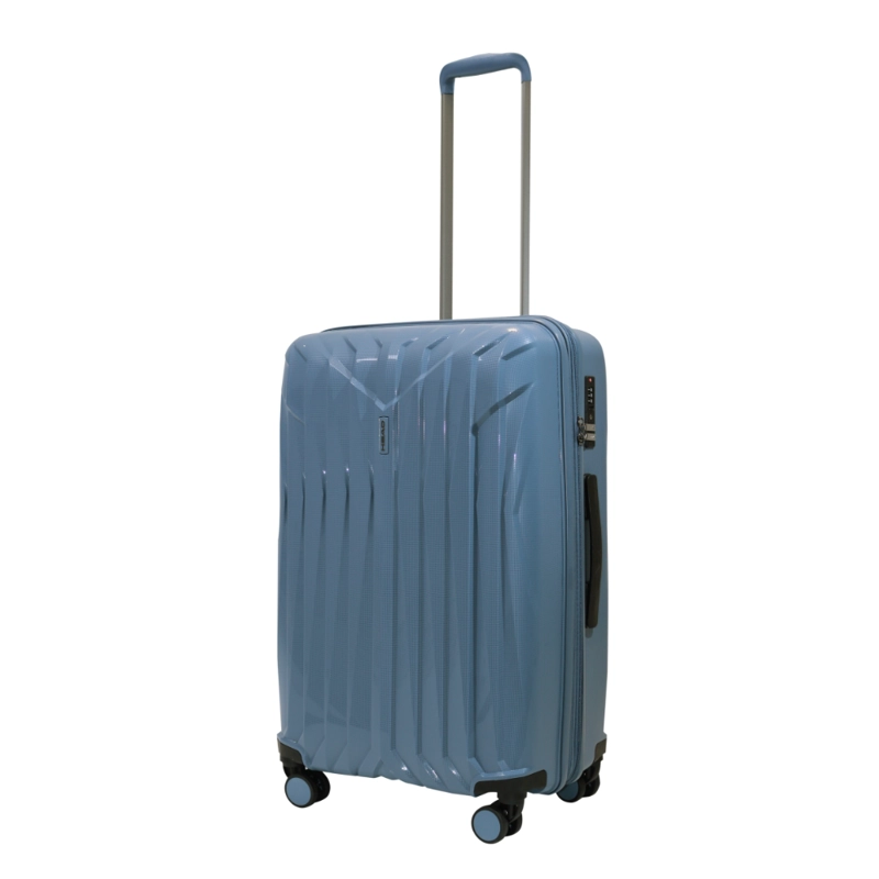 MALETA ARUBA M EXPANDIBLE TSA AZUL ANTIRAYADO HEAD - 1