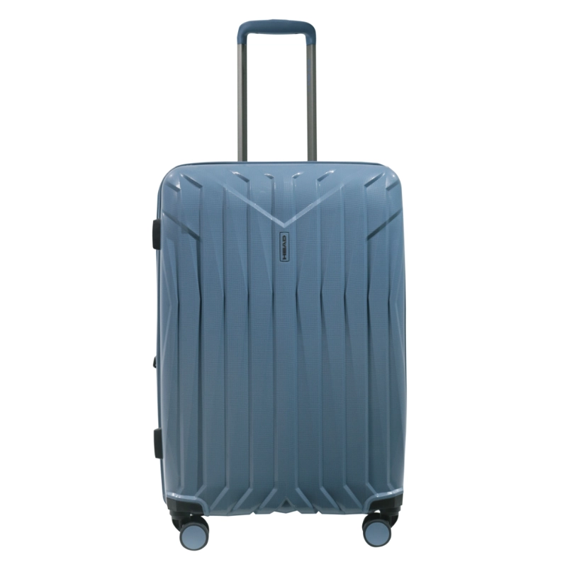MALETA ARUBA M EXPANDIBLE TSA AZUL ANTIRAYADO HEAD - 2