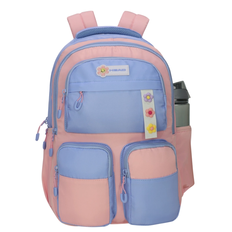 MOCHILA MUJER KAWAII TWIST BLOCK ROSADO HEAD - 2