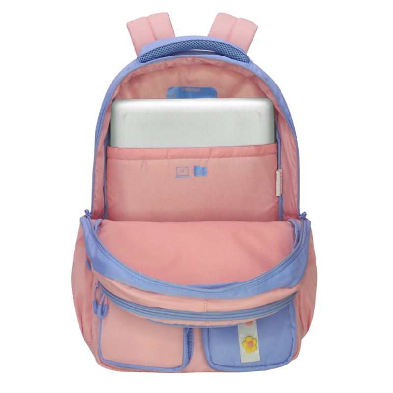 MOCHILA MUJER KAWAII TWIST BLOCK ROSADO HEAD - 3