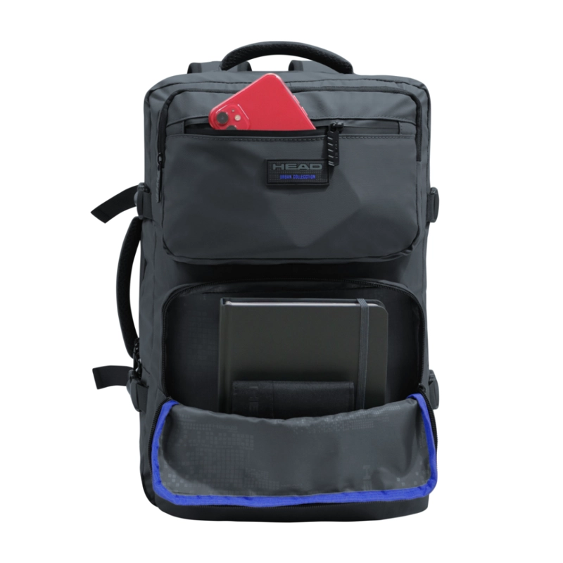 MOCHILA VIAJE EXPANDIBLE JOURNEY REVERSE GRIS HEAD - 5
