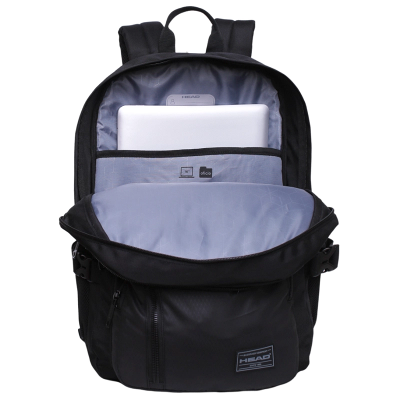 MOCHILA LOGAN 40L REVERSE ROMBOS NEGRO HEAD - 2