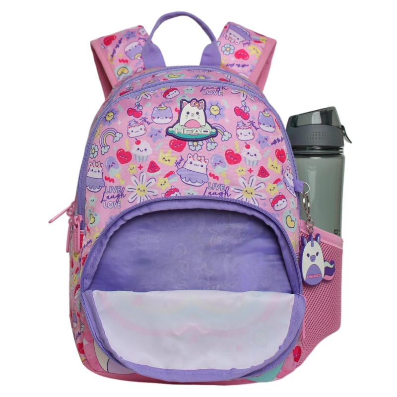 MOCHILA INFANTIL NIÑA GUM BEST FRIEND ROSADO HEAD - 3