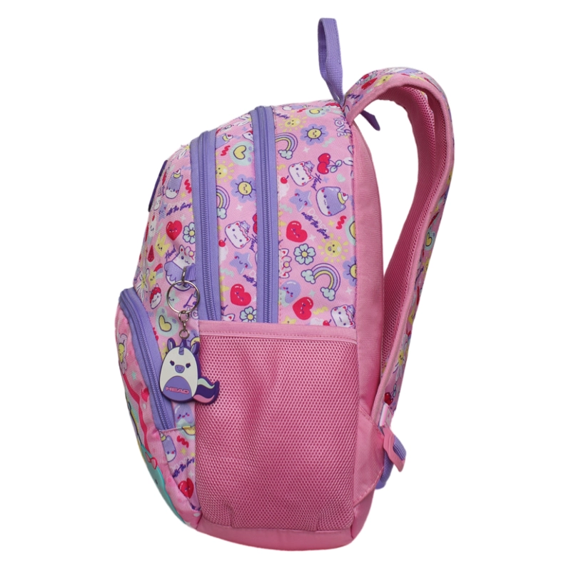 MOCHILA INFANTIL NIÑA GUM BEST FRIEND ROSADO HEAD - 4