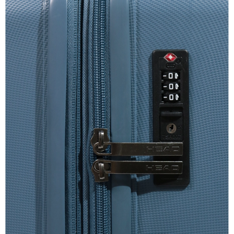 MALETA ARUBA S EXPANDIBLE TSA AZUL ANTIRAYADO HEAD - 4