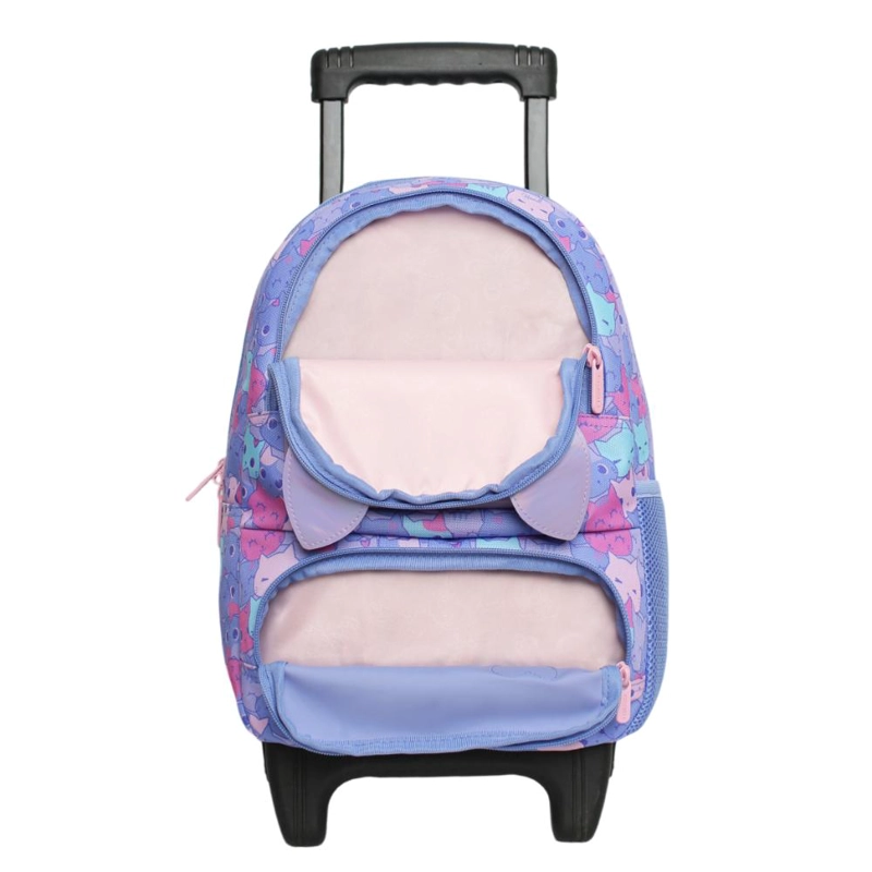 MOCHILA INFANTIL NIÑA WINNER MEOW LILA HEAD - 2