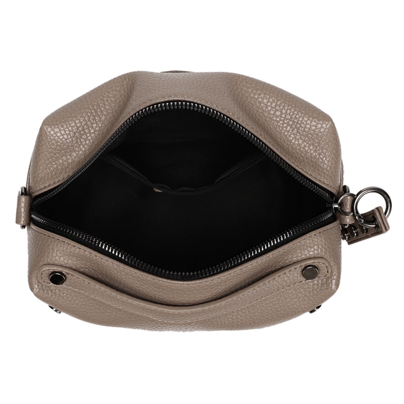 CARTERA BANDOLERA MILLIE PU CAFE CALU - 3