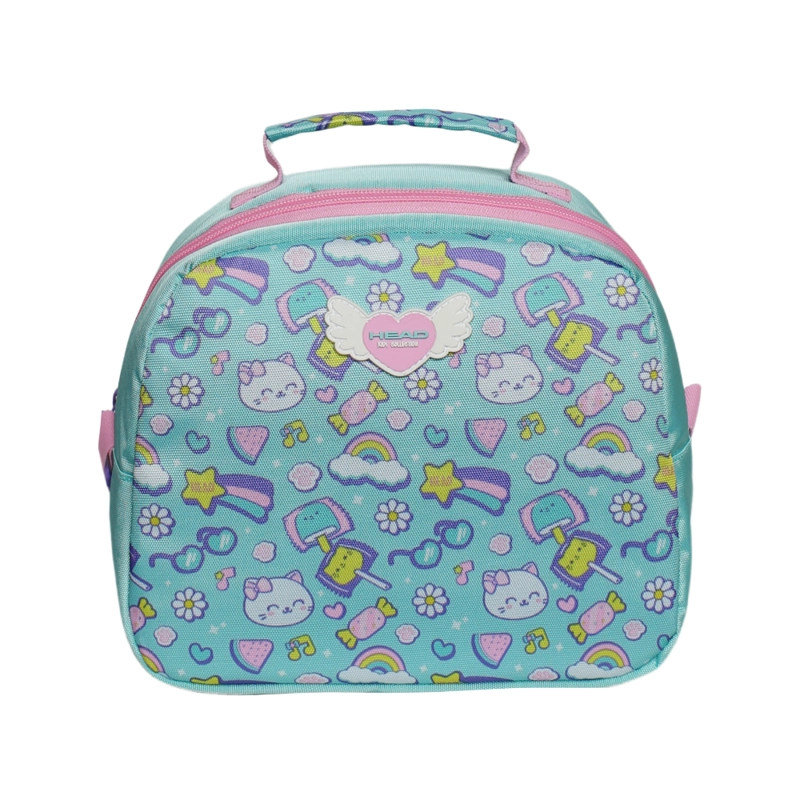 PACK TOP ESCOLAR MUJER (X4) CAT PRINT MENTA HEAD - 3