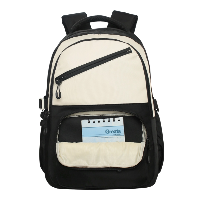 MOCHILA MUJER NOTEBOOK MIURA BLOCK NEGRO HEAD - 2