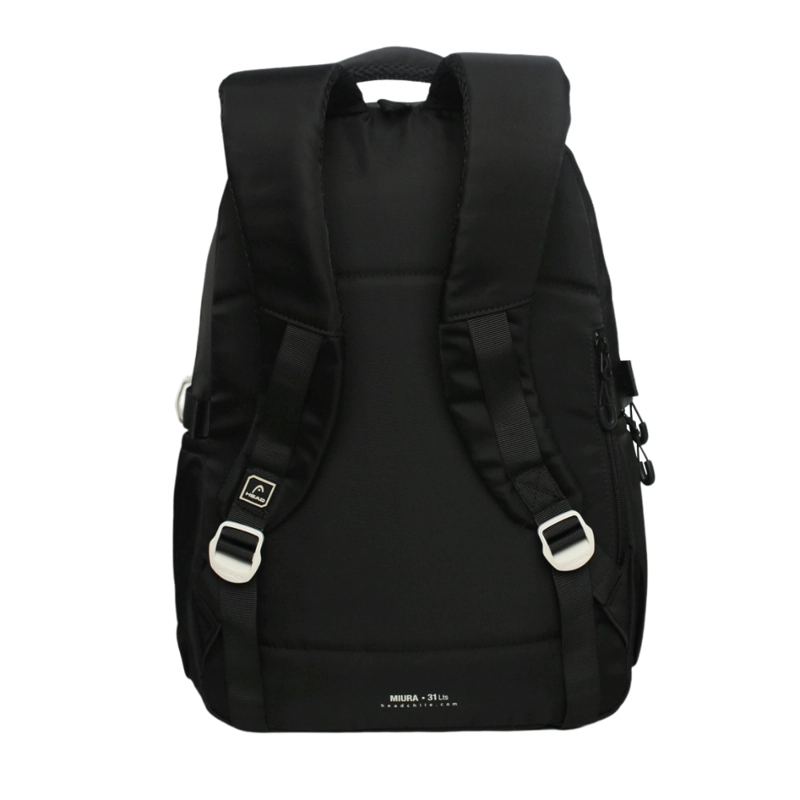 MOCHILA MUJER NOTEBOOK MIURA BLOCK NEGRO HEAD - 6