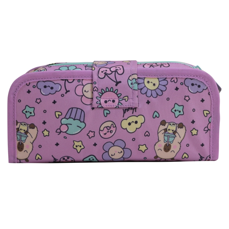 ESTUCHE INFANTIL NIÑA CHERRY CAPIBARA MORADO HEAD - 7