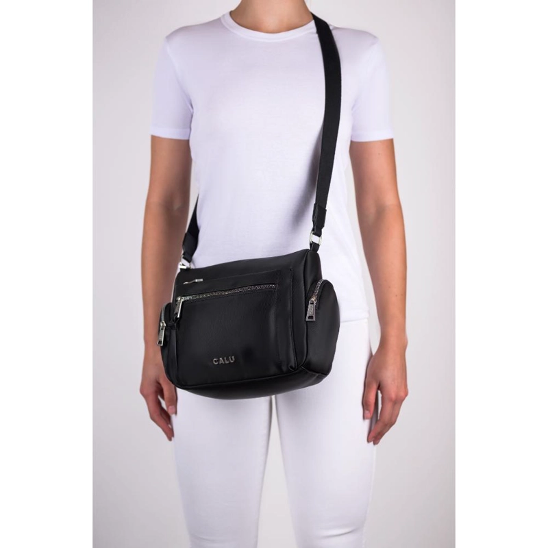 CARTERA BANDOLERA MUJER BONNIE NEGRO CALU - 7