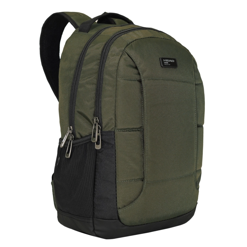MOCHILA EJECUTIVA NOTEBOOK STOUT VERDE MILITAR HEAD - 1
