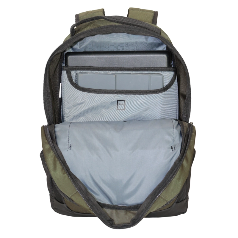 MOCHILA EJECUTIVA NOTEBOOK STOUT VERDE MILITAR HEAD - 3