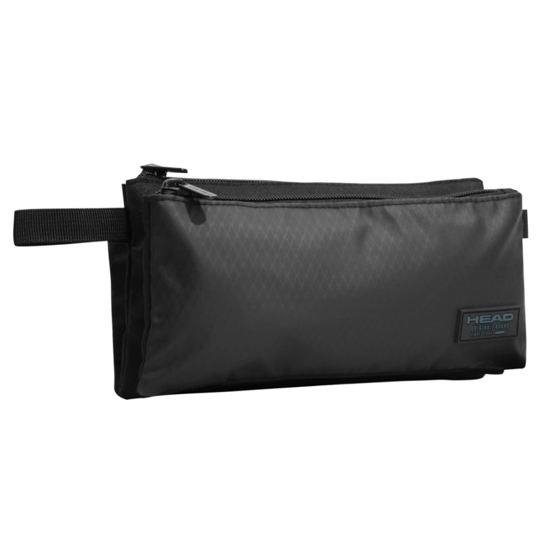 ESTUCHE TRIPLE MUJER MARCH REVERSE ROMBOS NEGRO HEAD - 1