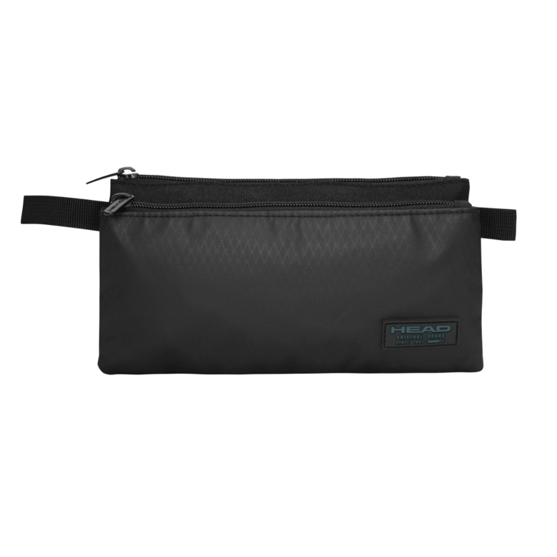 ESTUCHE TRIPLE MUJER MARCH REVERSE ROMBOS NEGRO HEAD - 2