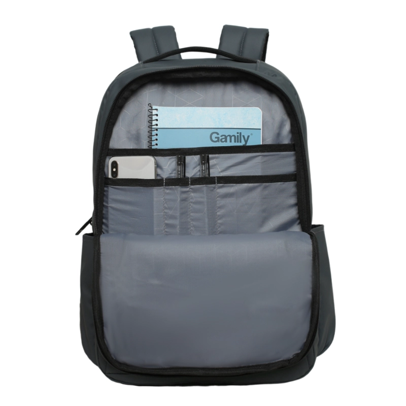 MOCHILA EJECUTIVAS ENGOMADA CAMIQ REVERSE GRIS HEAD - 4