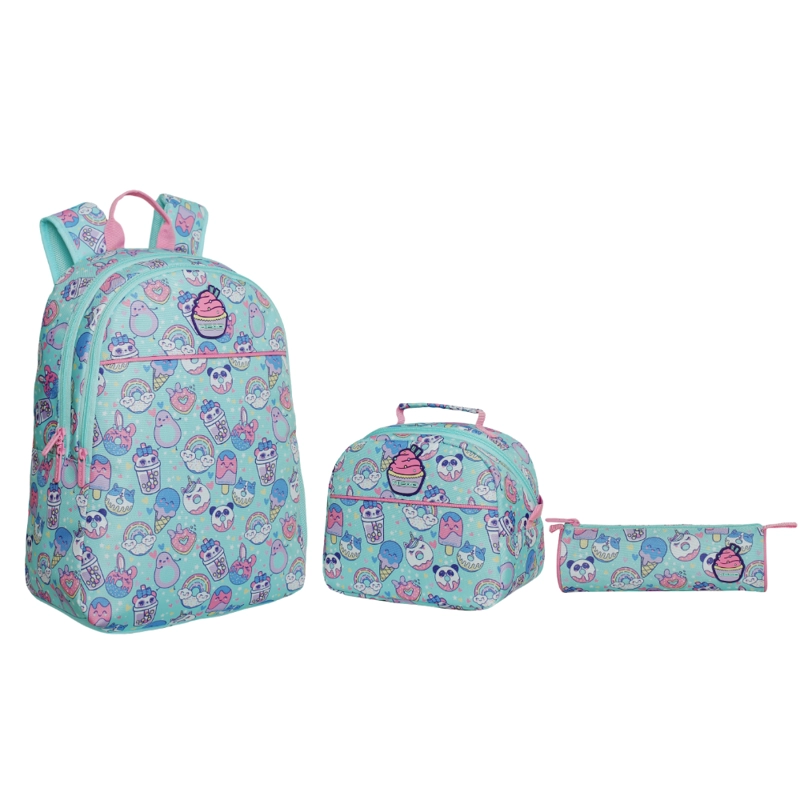 PACK COOL ESCOLAR (X3) NIÑA SWEET CANDY MENTA HEAD - 2